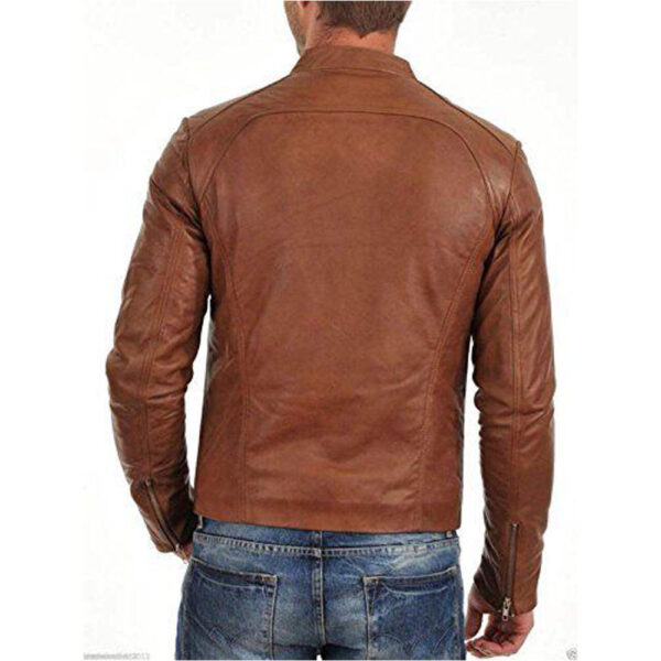 Men Leather Jacket - Image 2